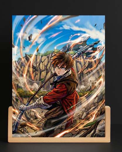 Frieren Stark LED Nightlight-Anime Desk Decor