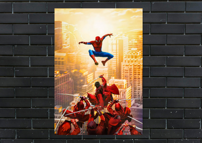 Marvel Spiderman Brand New Day Poster Gaming Wall Decor