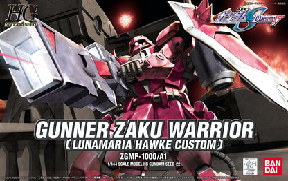 [Pre Ownd] HG Gunner ZAKU Warrior (Lunamaria Hawke Custom) (Gundam SEED Destiny)