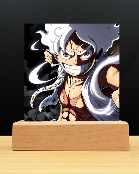 One Piece Gear 5 Luffy Acrylic Nightlight
