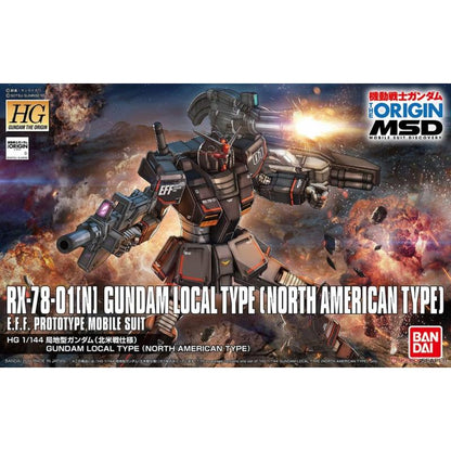 HG Gundam The Origin #17 Gundam Local Type North American Front ver.