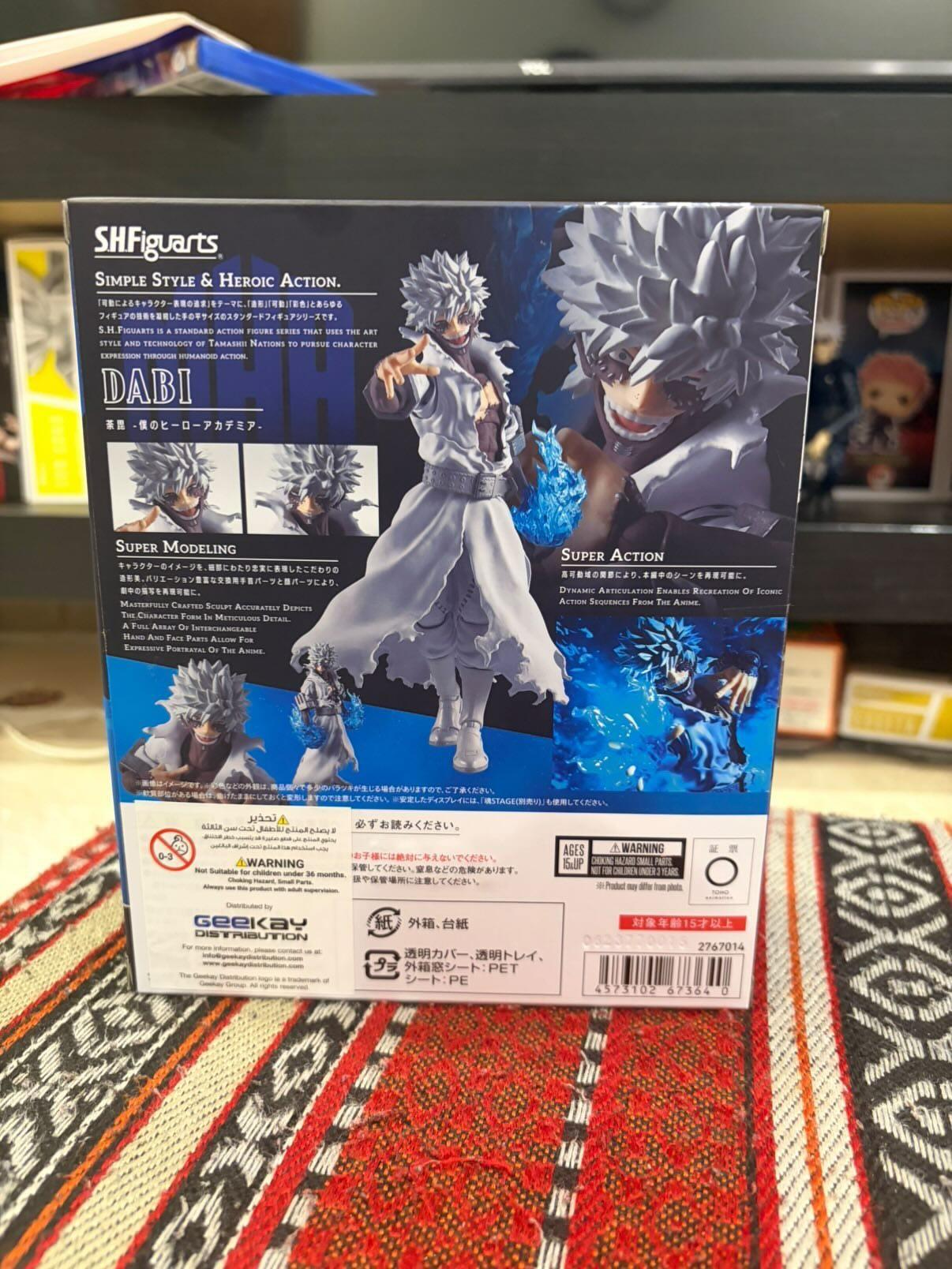 [Marketplace] Bandai Tamashii Nations My Hero Academia - Dabi S.H. Figuarts Action Figure