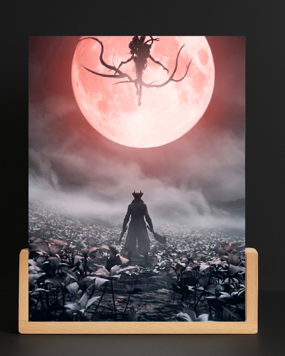 Bloodborne Moon presence Acrylic LED Nightlight-Gaming Desk Decor