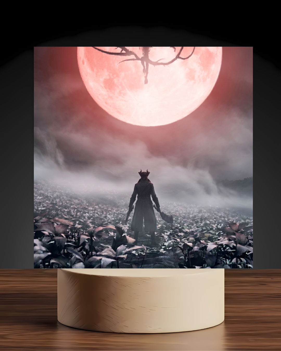 Bloodborne Moon presence Acrylic LED Nightlight-Gaming Desk Decor