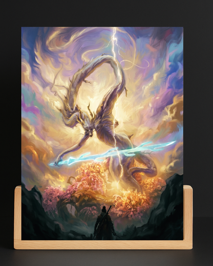 Sekiro Dragon Acrylic LED Nightlight-Gaming Desk Decor