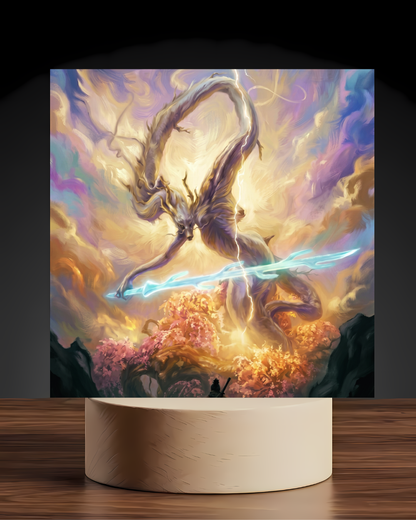 Sekiro Dragon Acrylic LED Nightlight-Gaming Desk Decor