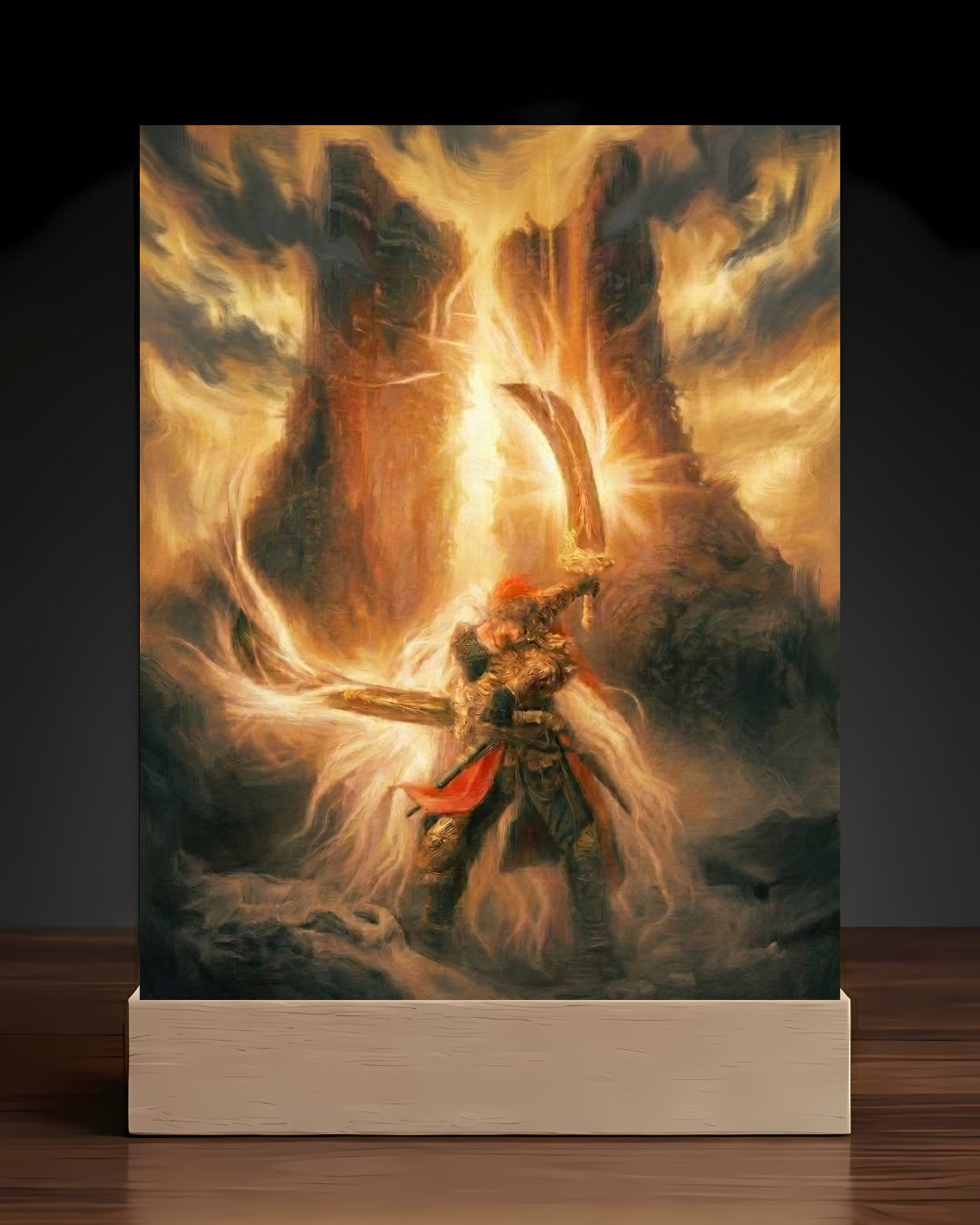 Elden Ring Consort Radhan Acrylic LED Nightlight-Gaming Desk Decor