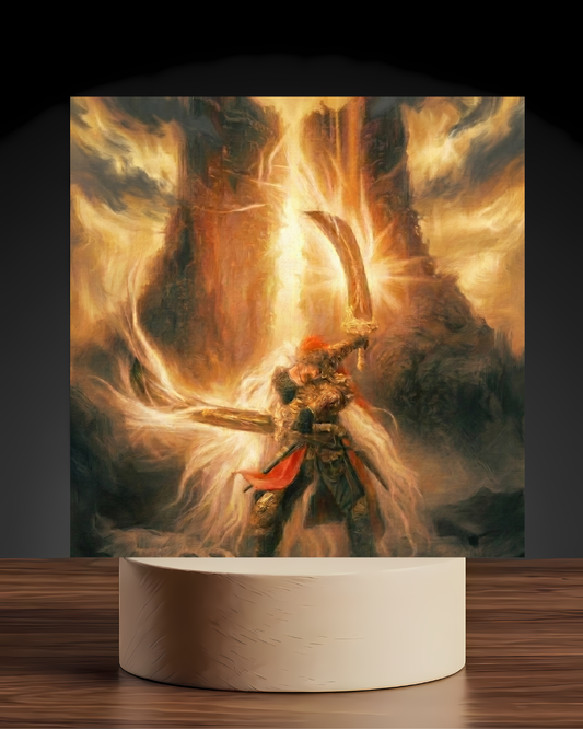 Elden Ring Consort Radhan Acrylic LED Nightlight-Gaming Desk Decor