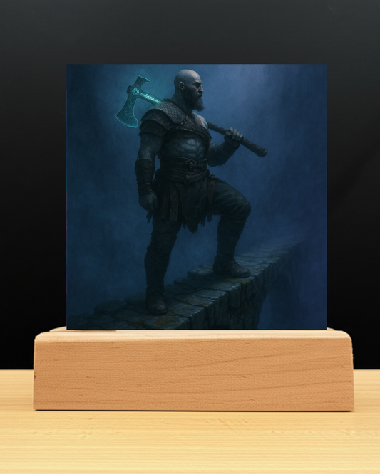 God of War Kratos Acrylic Nightlight