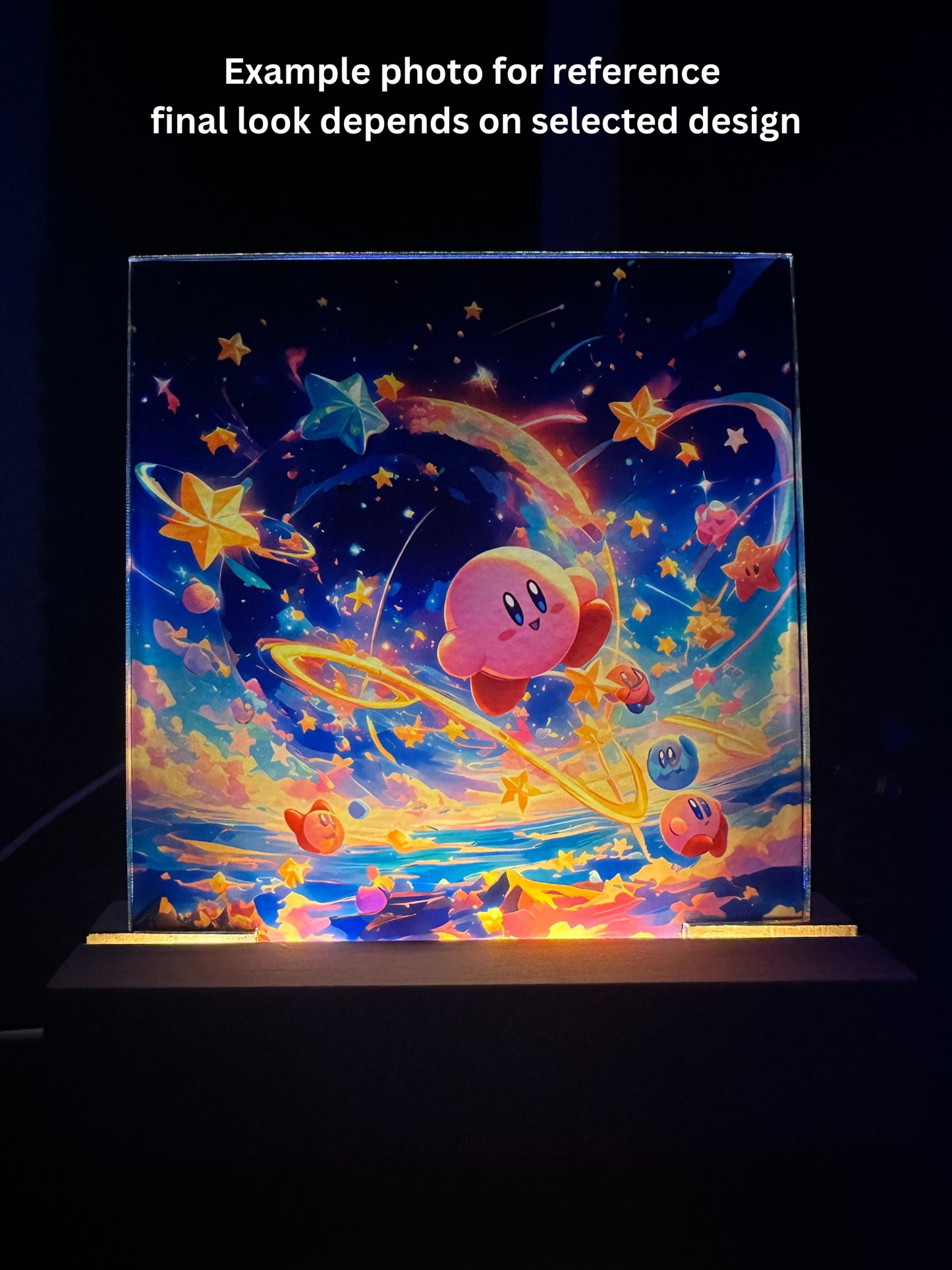 Pokemon Mew Vs Mewtoo Acrylic LED Nightlight-Gaming Desk Decor