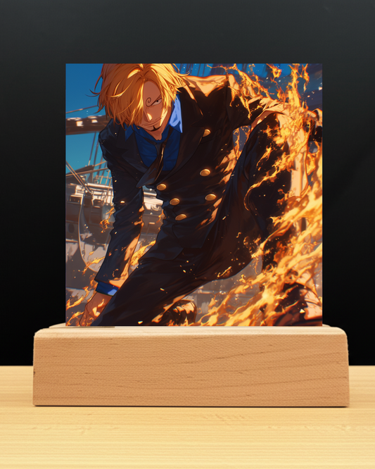 One Piece Sanji Acrylic Nightlight