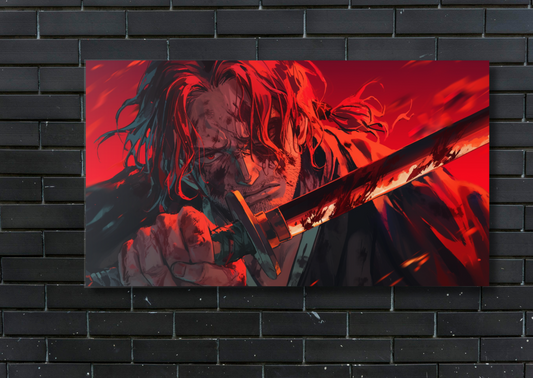Shanks blood Metal Poster