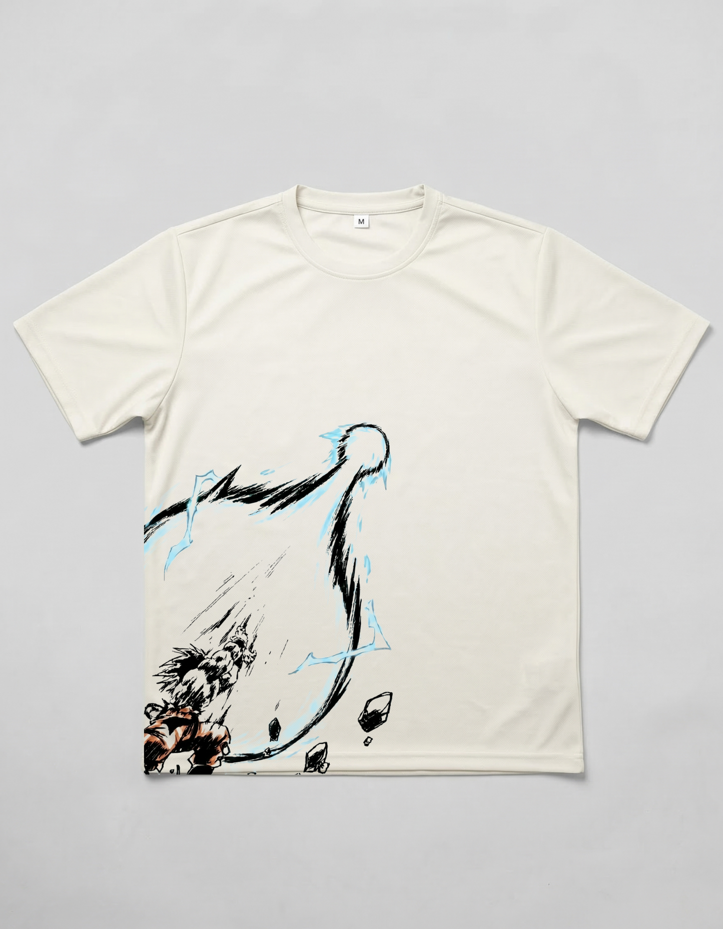 DragonBall Goku Kamehameha Oversized T shirt