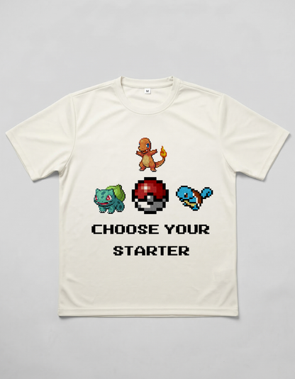 Pokemon Starter Oversized T shirt