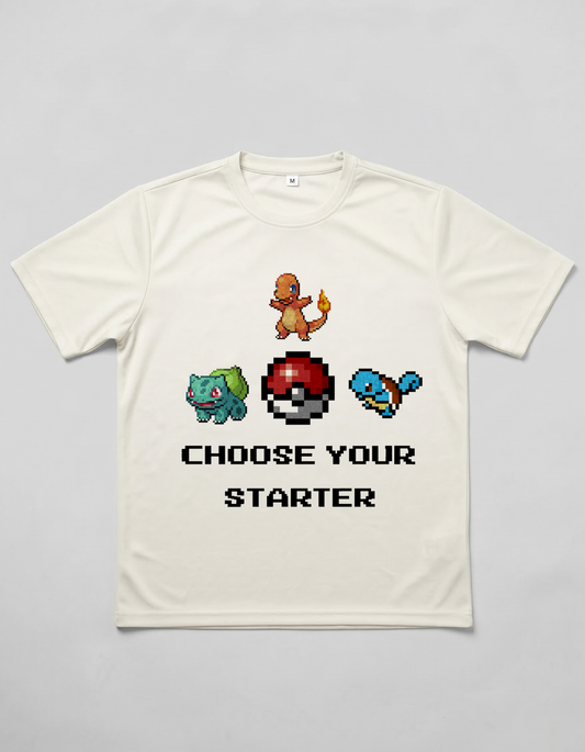 Pokemon Starter Oversized T shirt