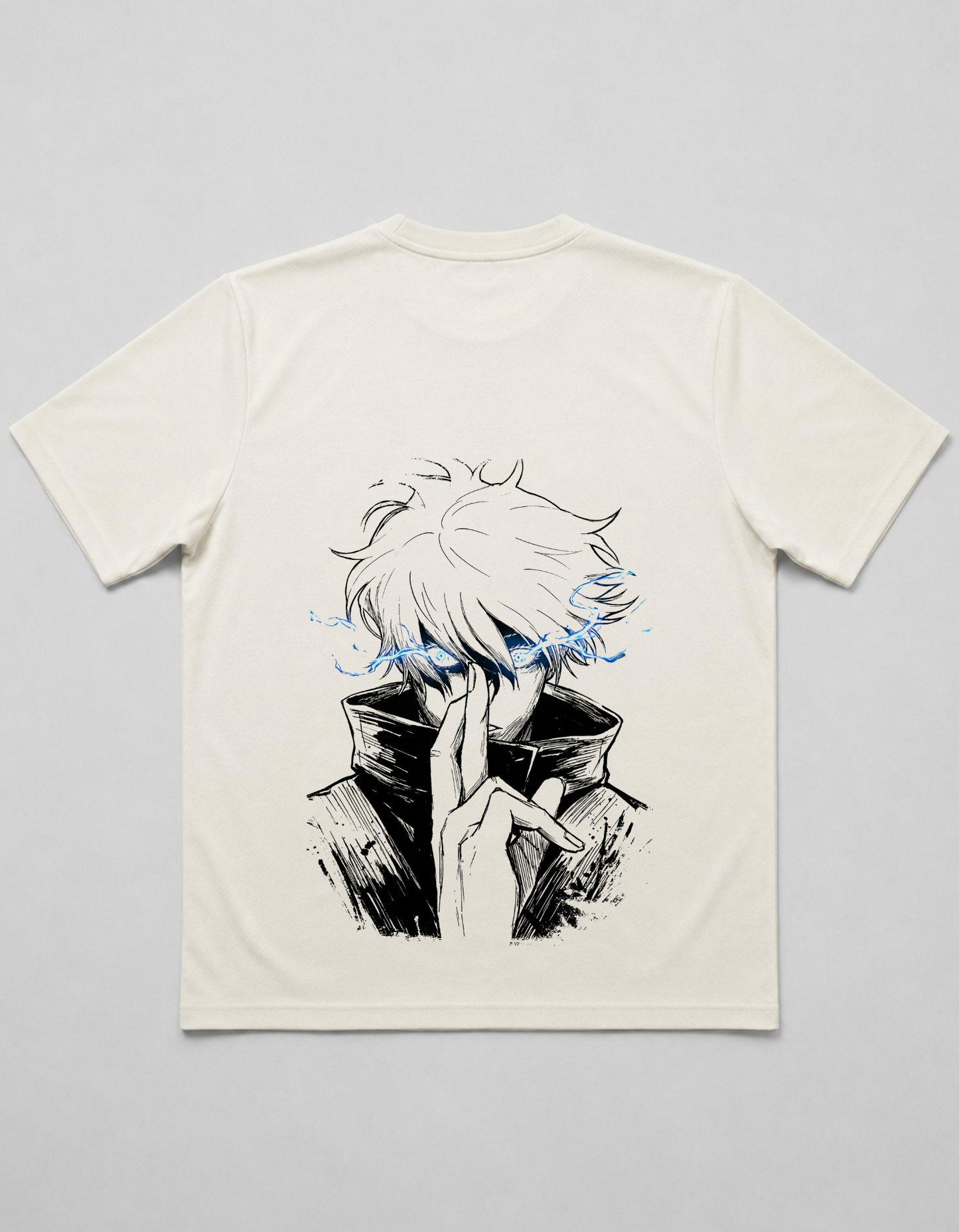 JJK Gojo Mask Oversized T shirt