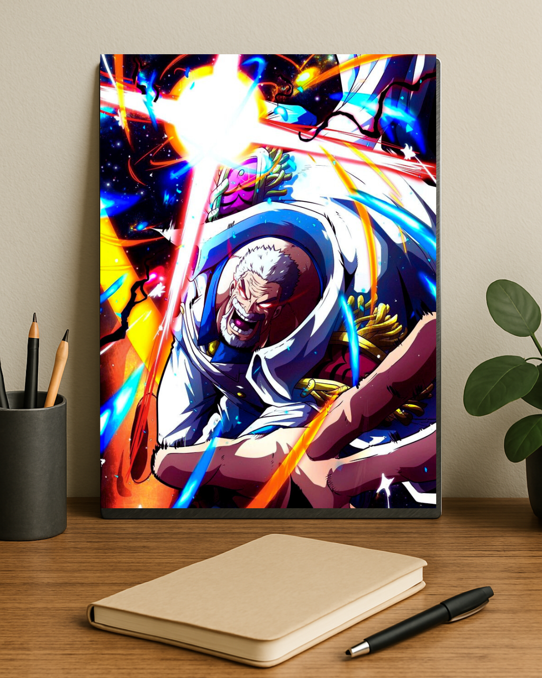 Garp Galaxy Impact Metal Poster