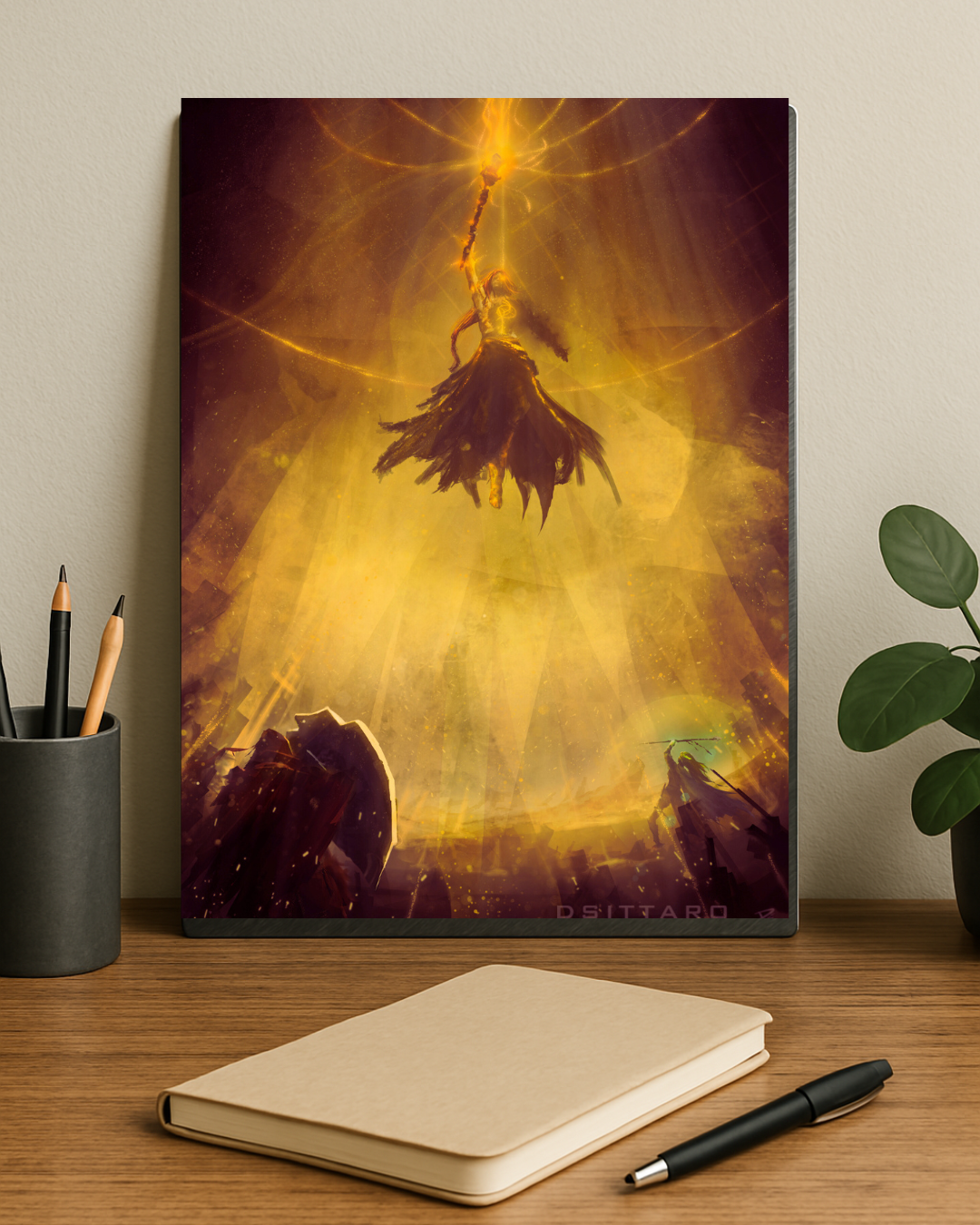 ELDEN RING Radagon Metal Poster