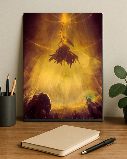 ELDEN RING Radagon Metal Poster