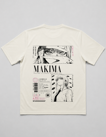 Chainsaw Man Makima Oversized T shirt