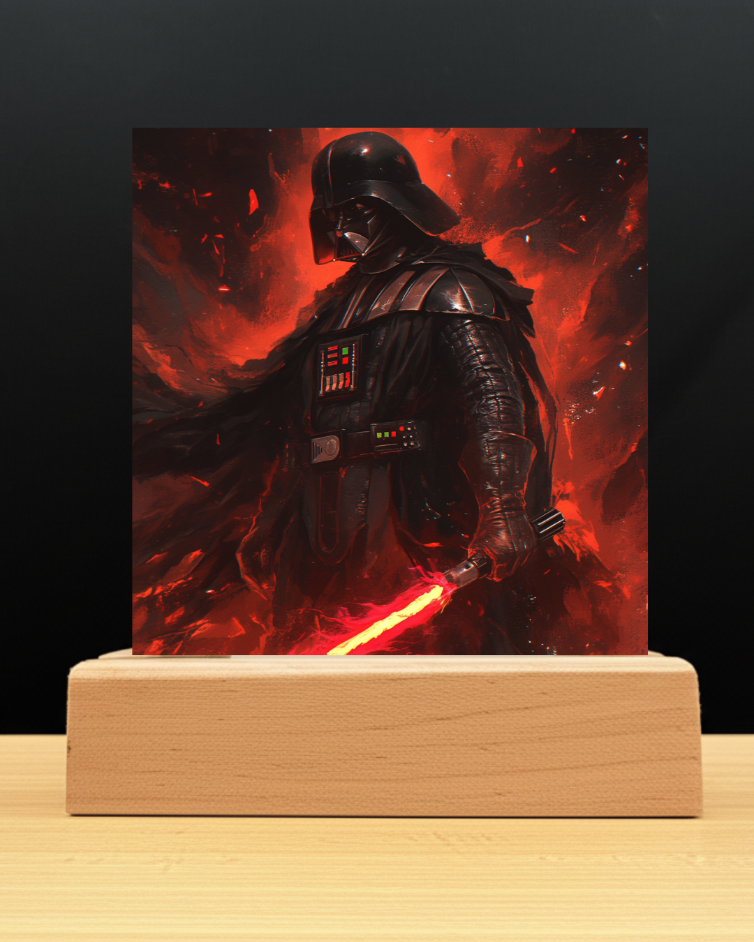 Darth Vader Acrylic LED Nightlight-Desk Decor