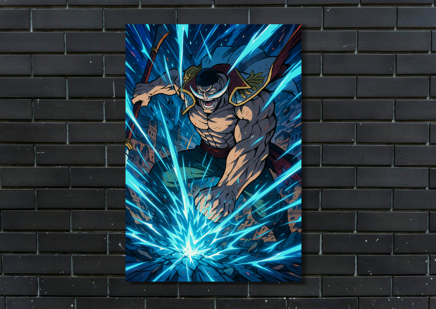 Whitebeard Metal Poster