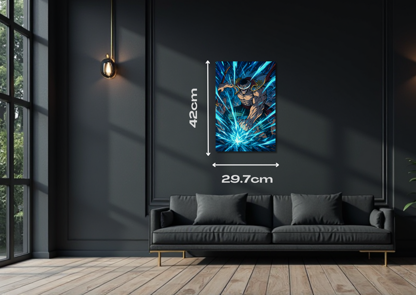 Whitebeard Metal Poster