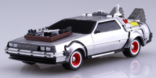 Back to the Future Part III - Pull-Back DeLorean & Railroad Wheels