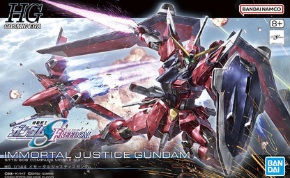 [Pre Ownd] HG Immortal Justice Gundam (Mobile Suit Gundam SEED Freedom)