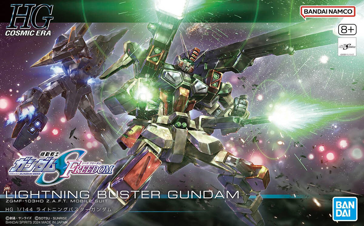 Hg Lightning Buster Gundam (Mobile Suit Gundam SEED Freedom)