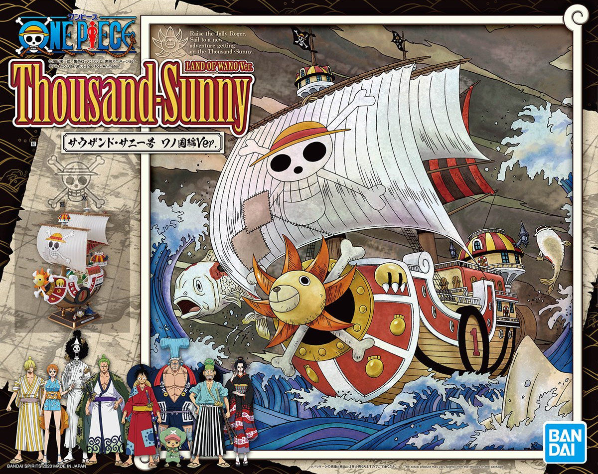 ONE PIECE Thousand Sunny Land of Wano ver. Large Scale