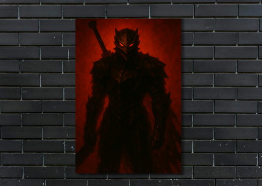 Berserker armor Metal Poster