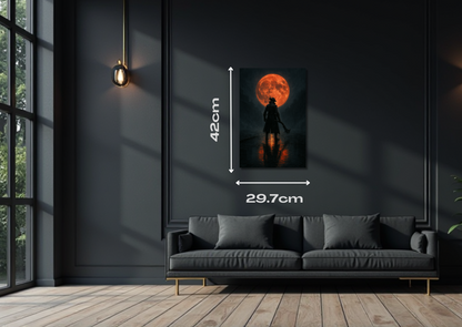 Bloodborne Hunter Metal Poster