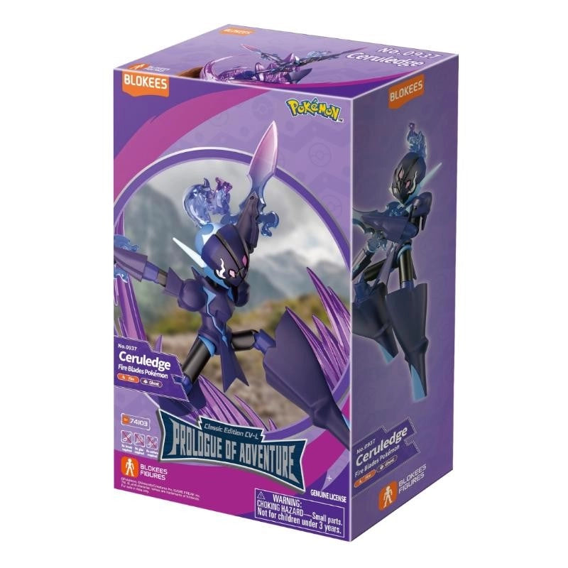 Blokees Model Kit Classic Edition CV-L Ceruledge - Pokemon