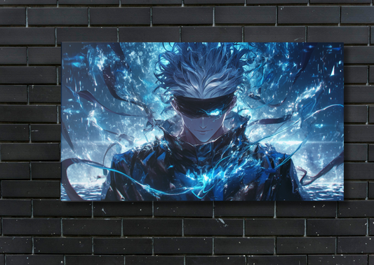 Gojo HP Metal Poster