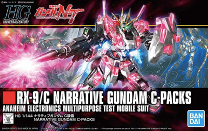 HG UC #222 Narrative Gundam C-Packs