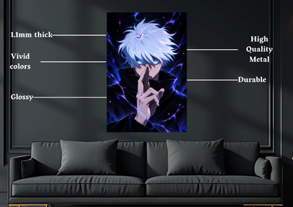 Jujutsu Kaisen Gojo metal poster product details