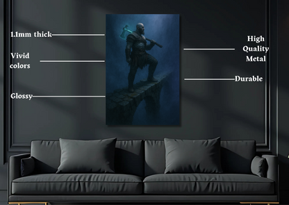 Kratos Metal Poster