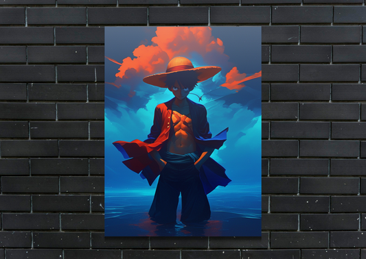 Luffy Metal Poster