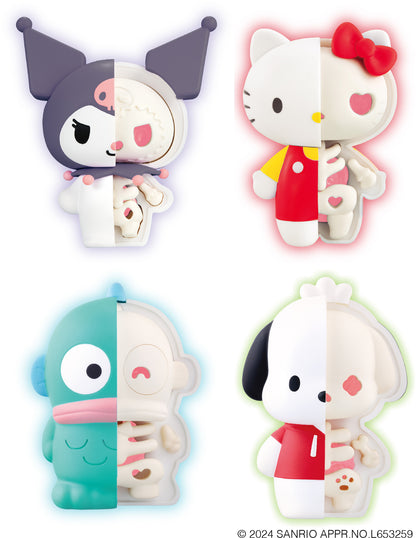 KAITAI Puzzle FANTASY Sanrio Characters Pure Pink Mix: 1Box (4pcs)