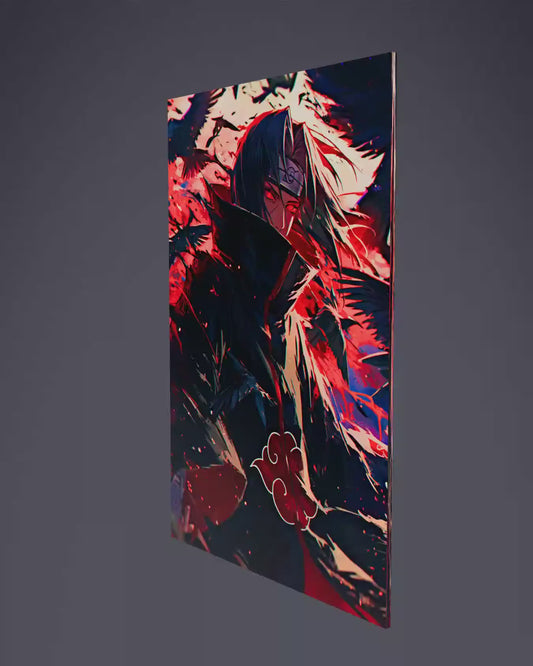 Itachi crows Metal Poster