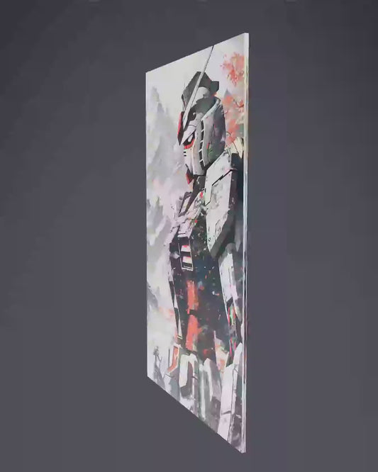 Gundam Rx Japanese Metal Poster