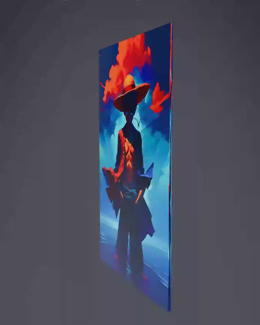 Luffy Metal Poster
