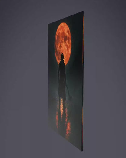 Bloodborne Hunter Metal Poster
