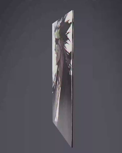 Zaraki Kenpachi Metal Poster