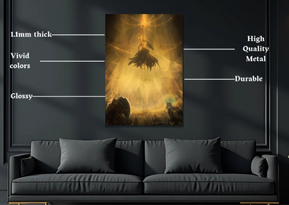 ELDEN RING Radagon Metal Poster-Gaming Wall Decor