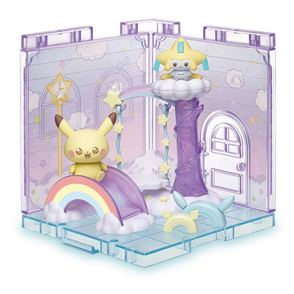 Pokemon Poke Peace House Starry Sky Park Pikachu & Jirachi