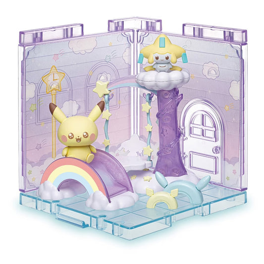 Pokemon Poke Peace House Starry Sky Park Pikachu & Jirachi