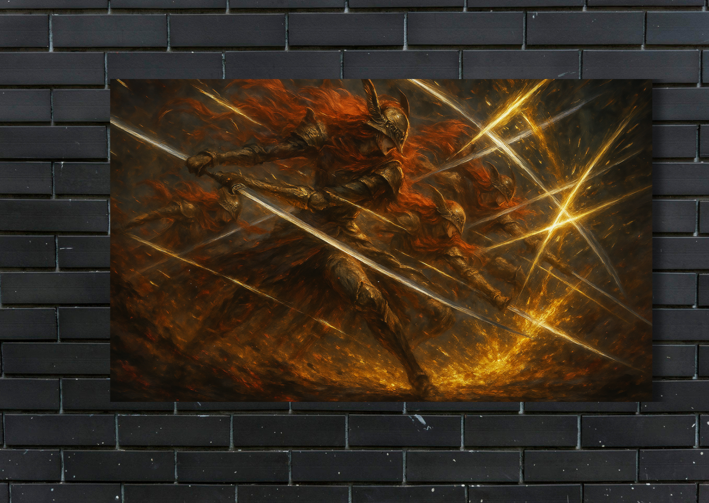 Malenia Waterfowl Metal Poster