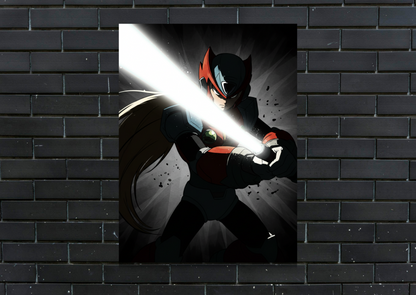 Megaman Zero Metal Poster